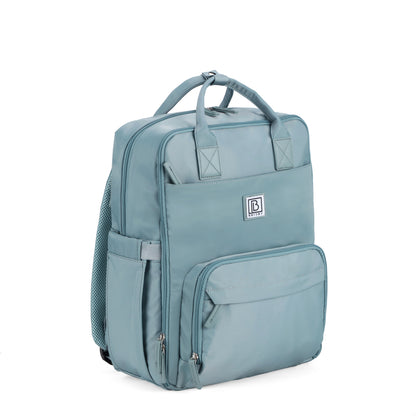 Brisby slijtvaste Luiertas – verzorgingstas – met buggymontage - Mist Blue