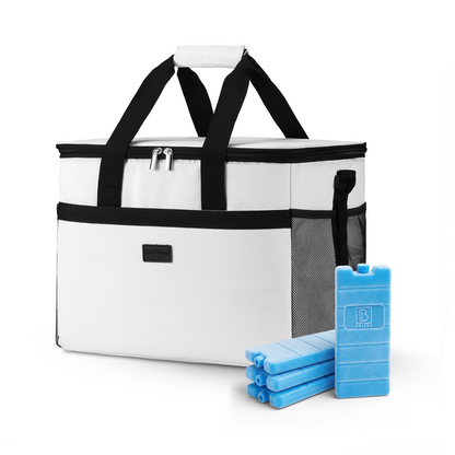 Packaway Koeltas 30L wit - incl. 4 koelelementen, draagband
