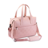 Venezia weekendtas roze - schoudertas - reistas - handbagage - slijtvast - incl. ophanghaken - PU leer